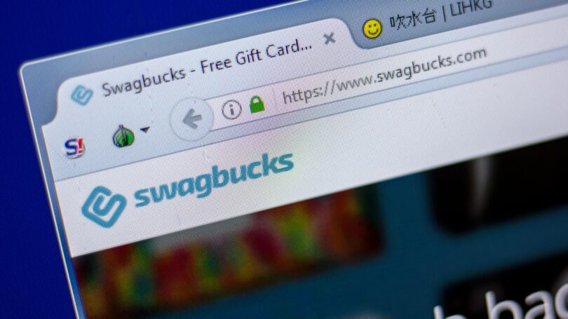 Swagbucks网站标志现金返还公司