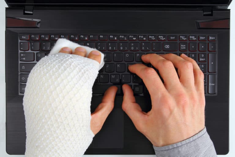 Hand Injury Typing Keyboard