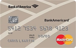 美洲银行信用卡担保卡