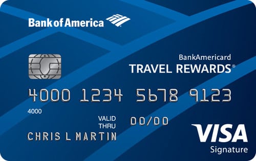 它的旅游奖励信用卡